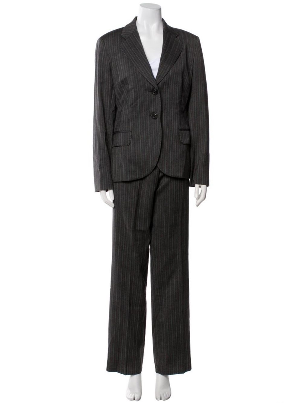 Cinzia Rocca Icons Charcoal Pinstripe Women's Suit